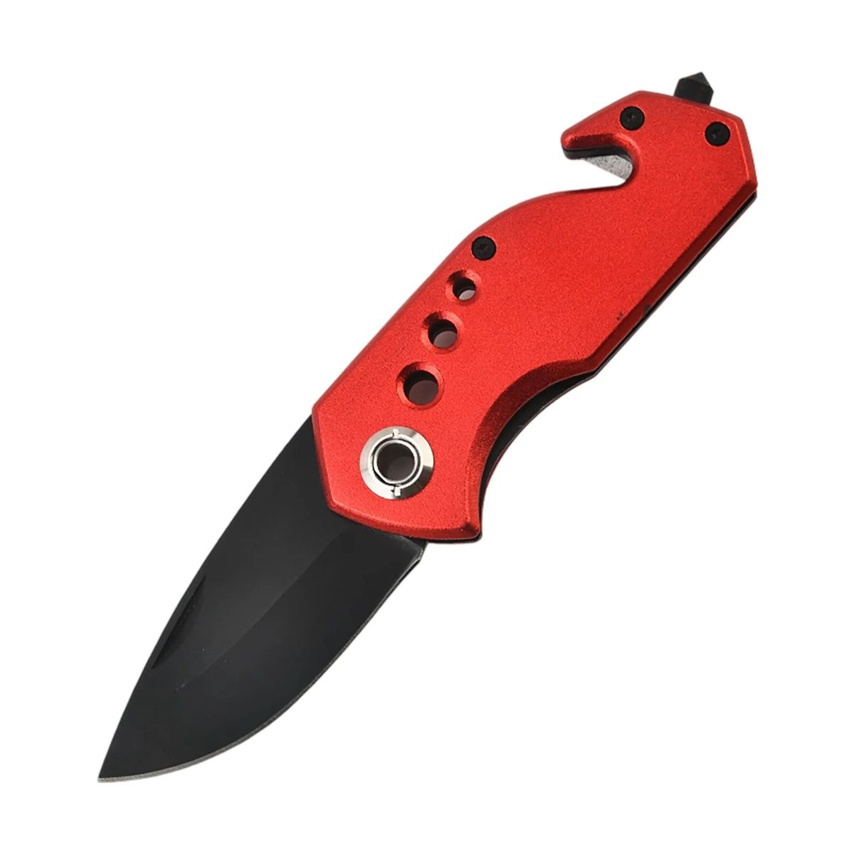 Aluminum Folding Knife with Rugged Handle and Secure Grip 4