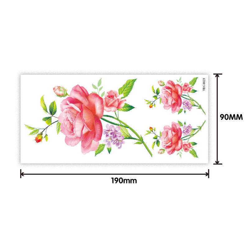 Custom Temporary Tattoo Sticker---3"x1.65" 3