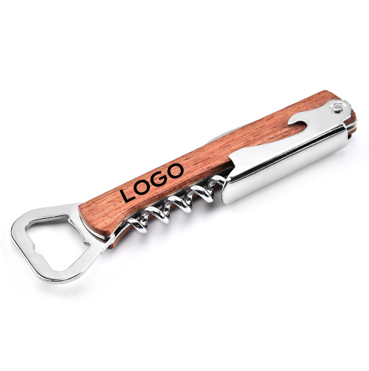 Multi-Function Wooden Bottle Opener 1
