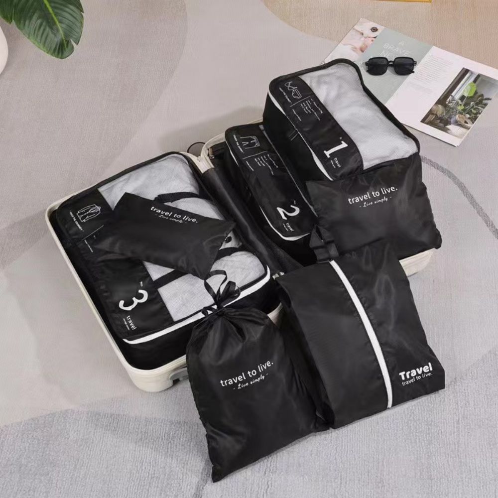 Seven Piece Travel Organiser 2