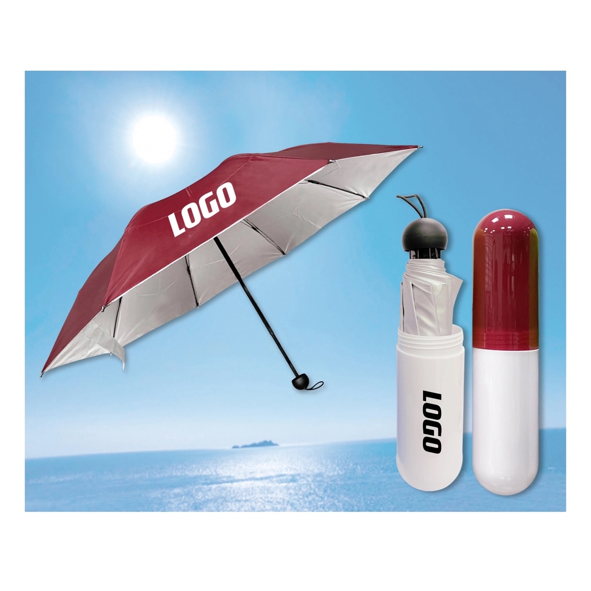 Capsule Folding Umbrella 2