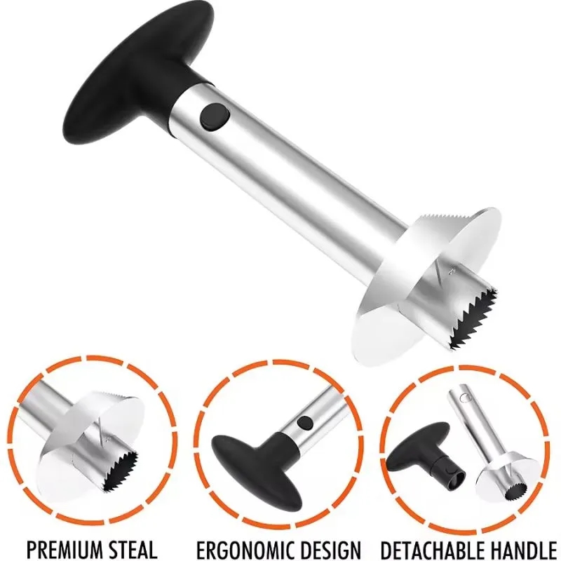 Stainless Steel Pineapple Corer And Slicer 4