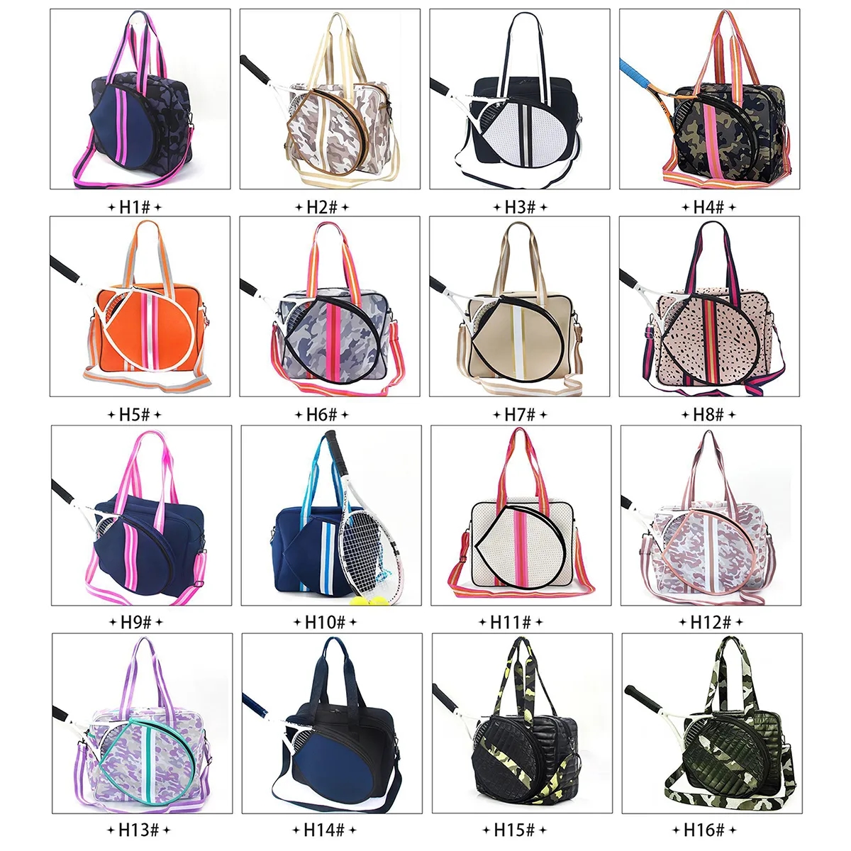 Large Durable Waterproof Nice Pickleball Backpack Tennis Bag 2