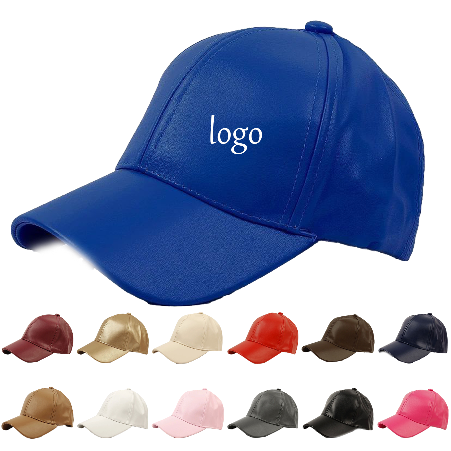 Leather Baseball Cap 2