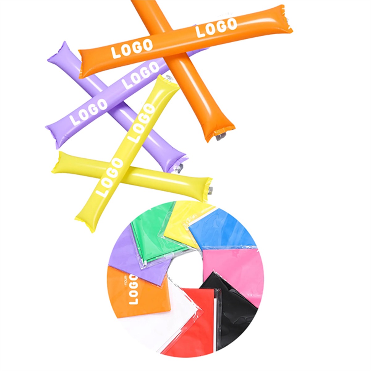 MOQ 100 Inflatable Cheer Stick 2