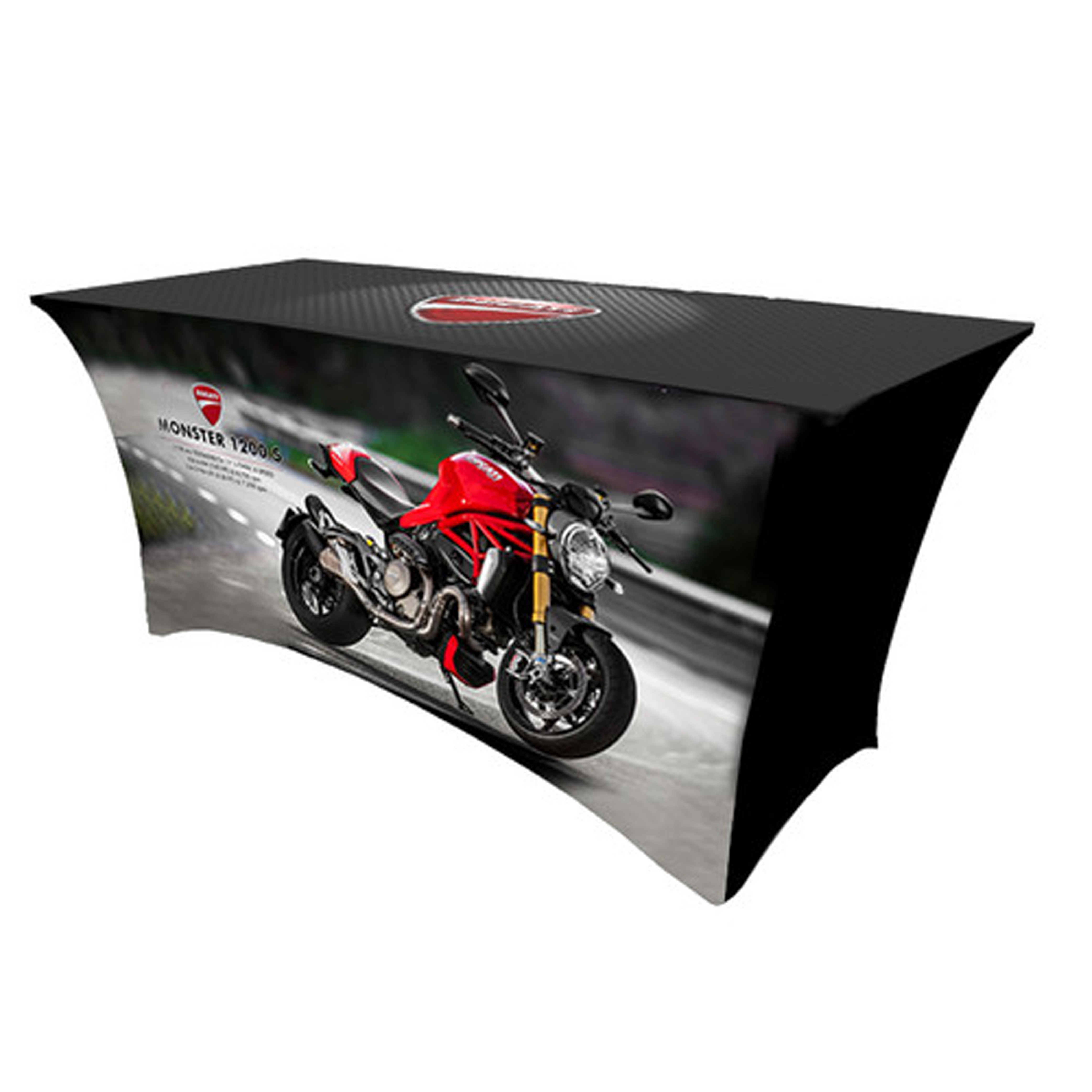 StretchFit Full-Print Fitted Table Cover 28