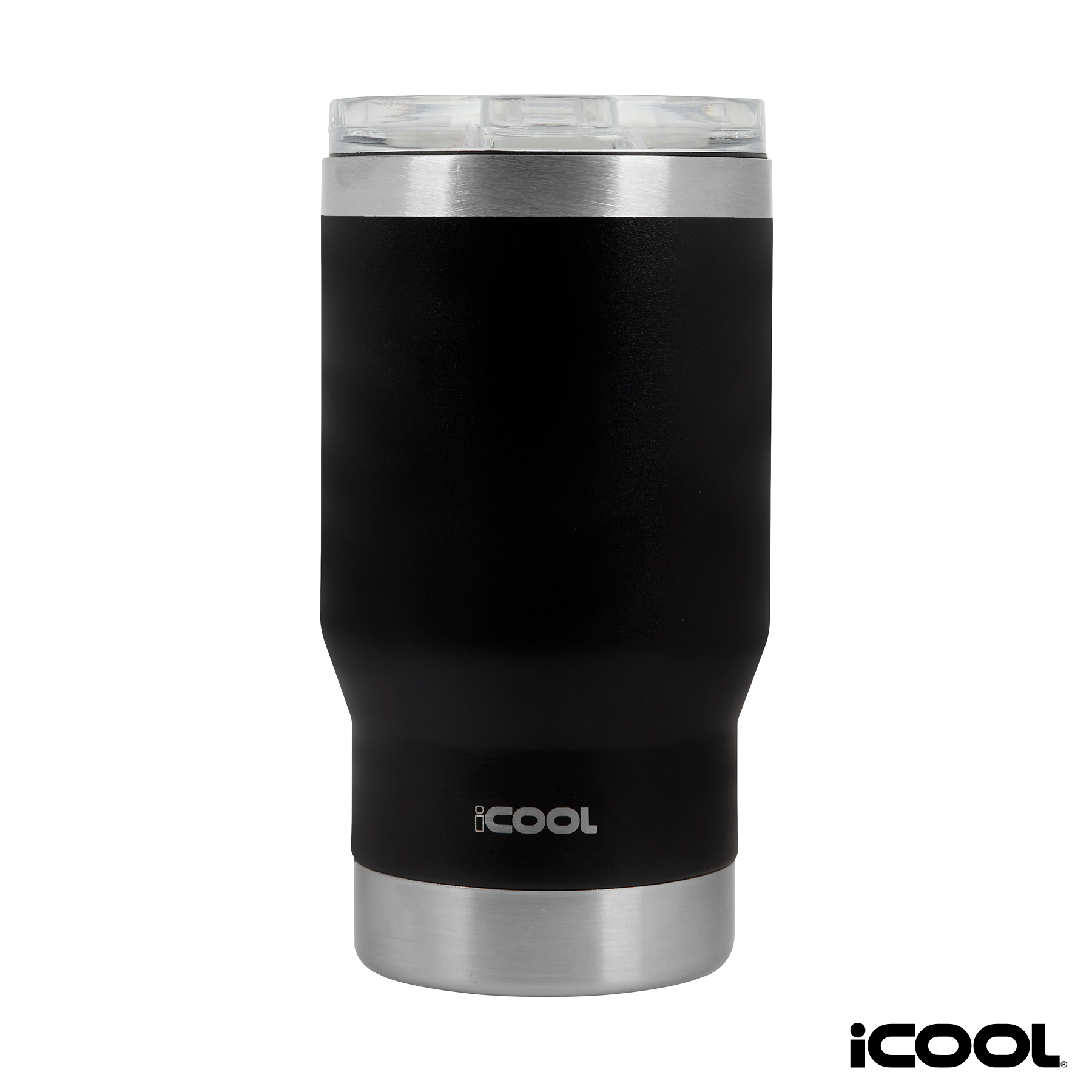 iCOOL® Oswego 14 oz. Double Wall Stainless Steel Can Cooler / Tumbler 10