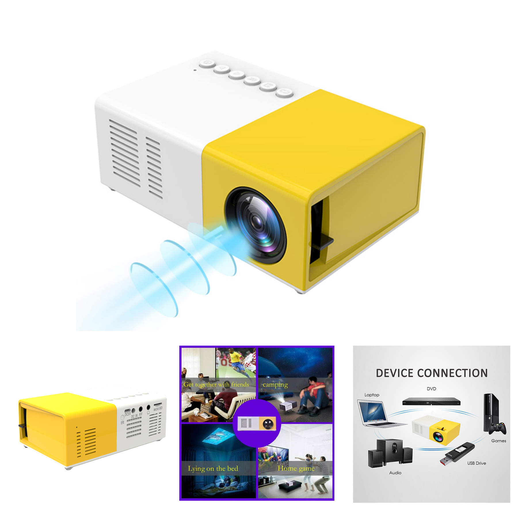 Mini Portable Projector 1