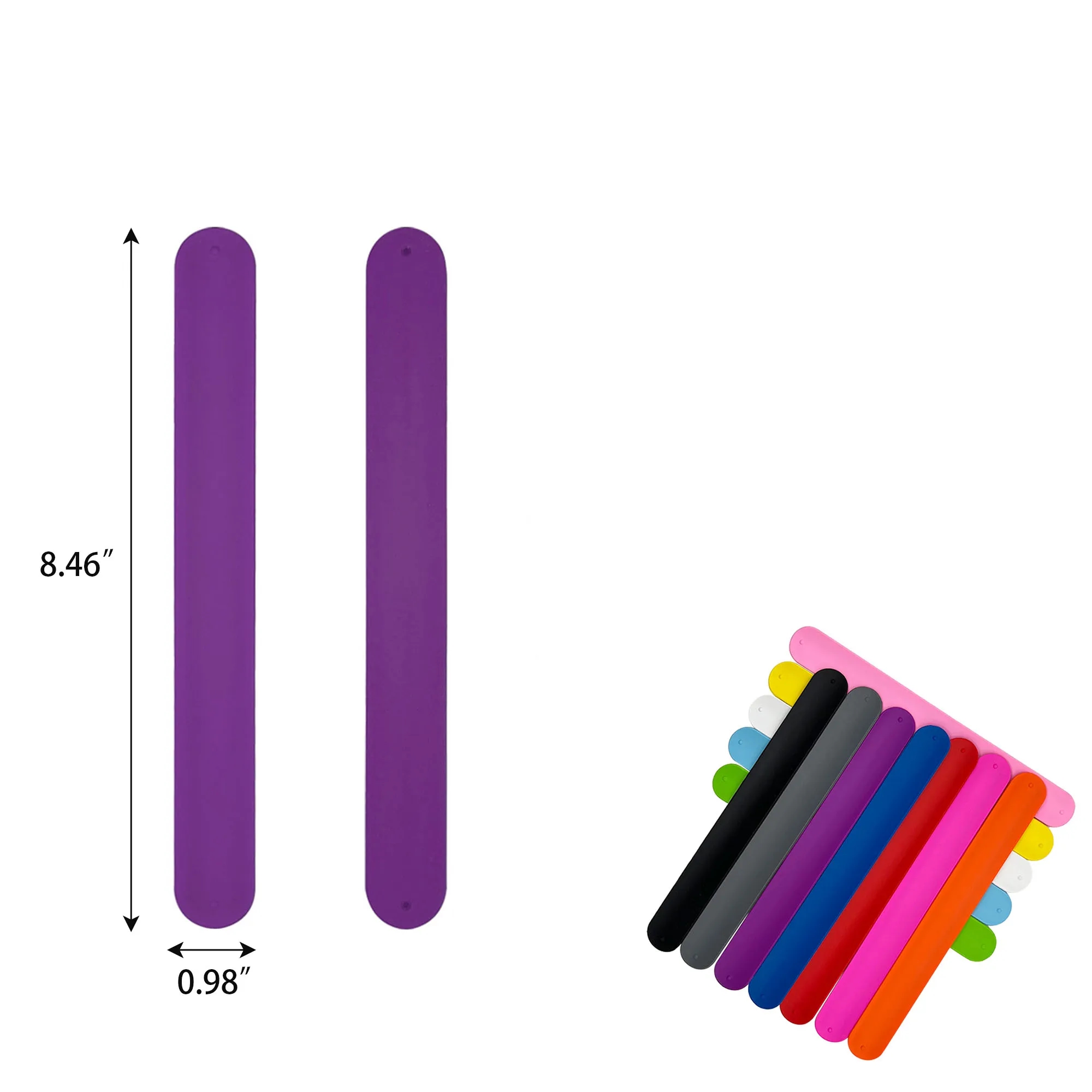 Party Decorations Silicone Slap Bracelet 2