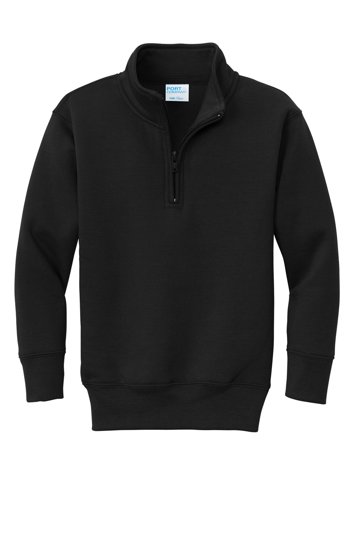 Port & Company® Youth Core Fleece 1/4-Zip Pullover Sweatshirt 12