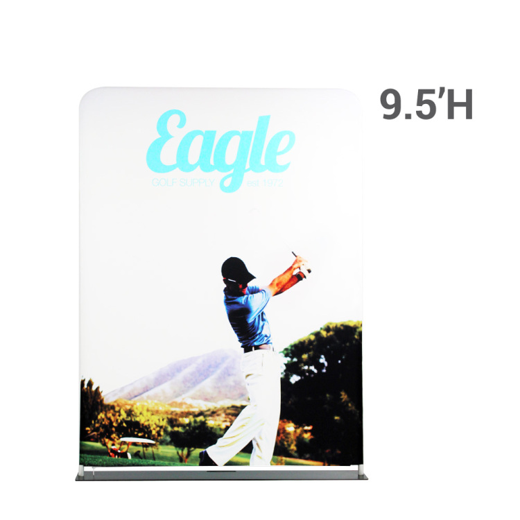 Tube-style Banner 5ft. Base x 9.5ft.