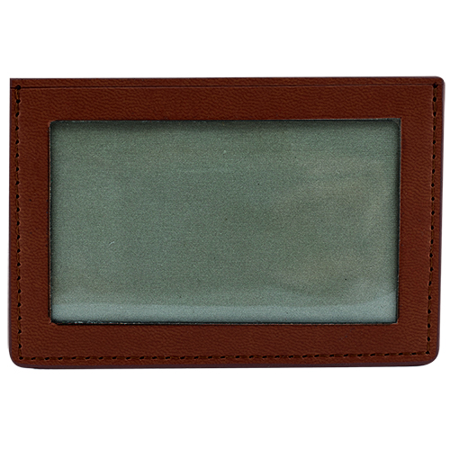 Elite RFID ID Window Card Holder Wallet (English Tan)