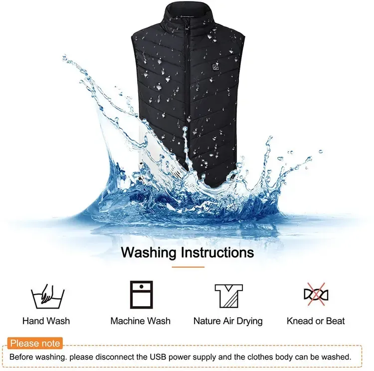 Electric heating vest 8