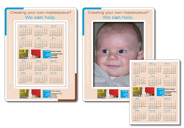 Magnet - Picture Frame (5x6.5) - 25 mil. 1