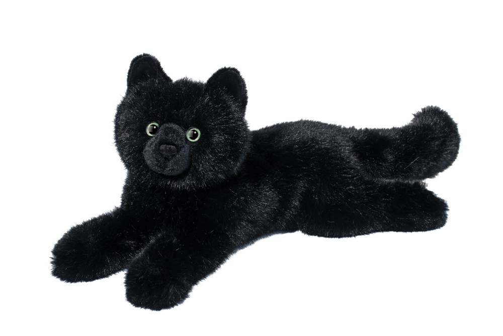 Tug Black Cat Stuffed Animal 2