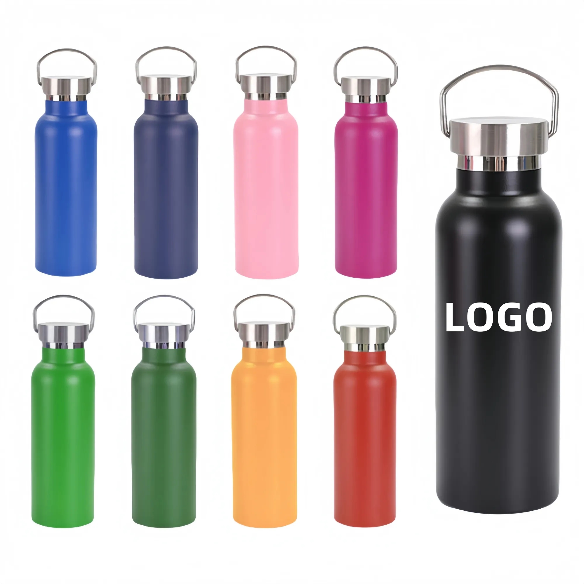 17oz 304 Stainless Steel Wide-Mouth Water Bottle 7