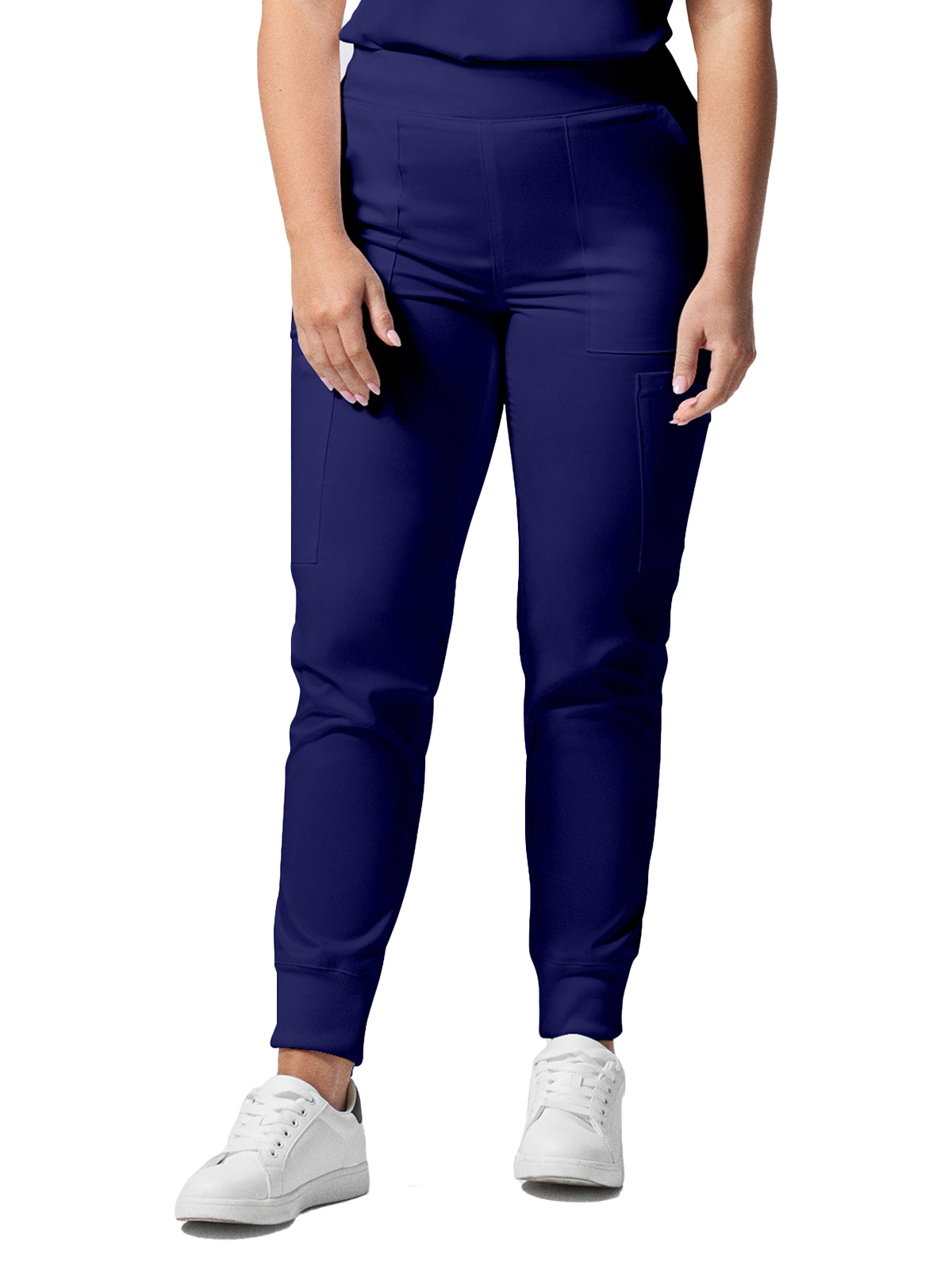 Landau - ProFlex - Women's Six-Pocket Mid-Rise Elastic-Back Waist Jogger Pant 36
