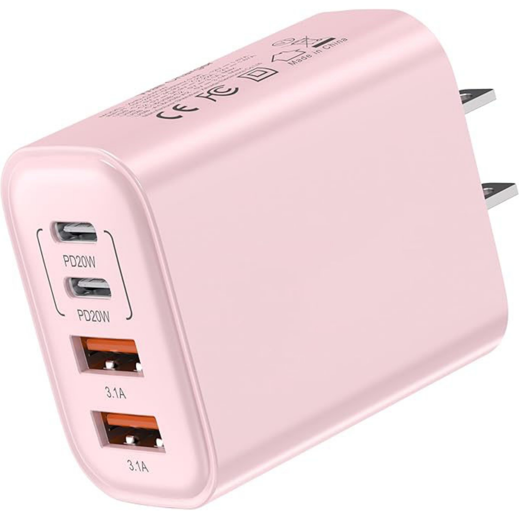 40W 4 Ports Fast Charging Block 2