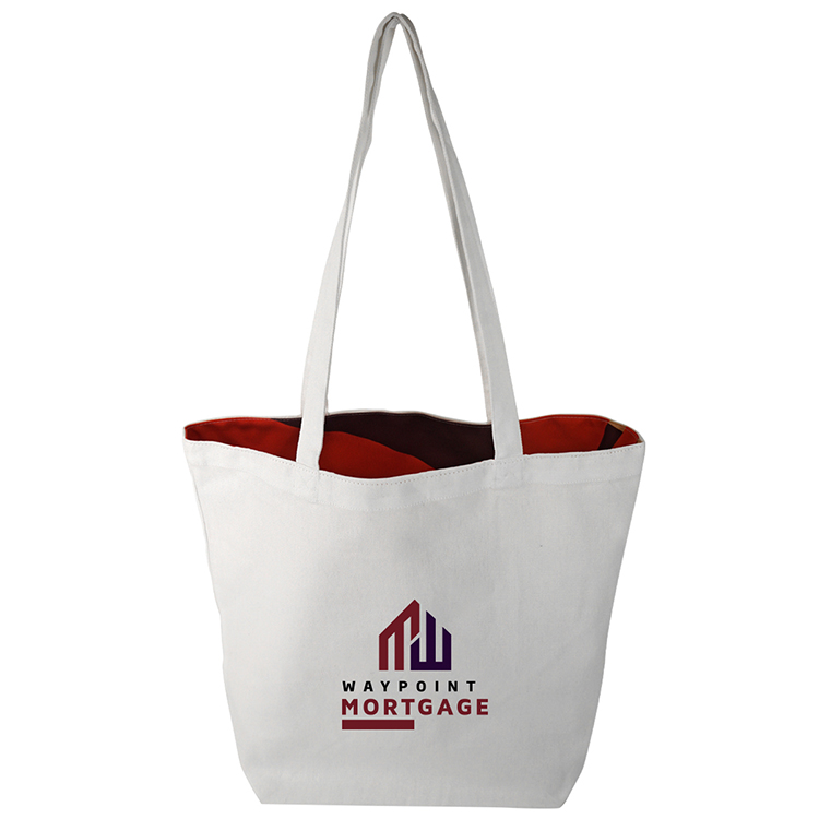Reversible Colored Cotton Tote 14