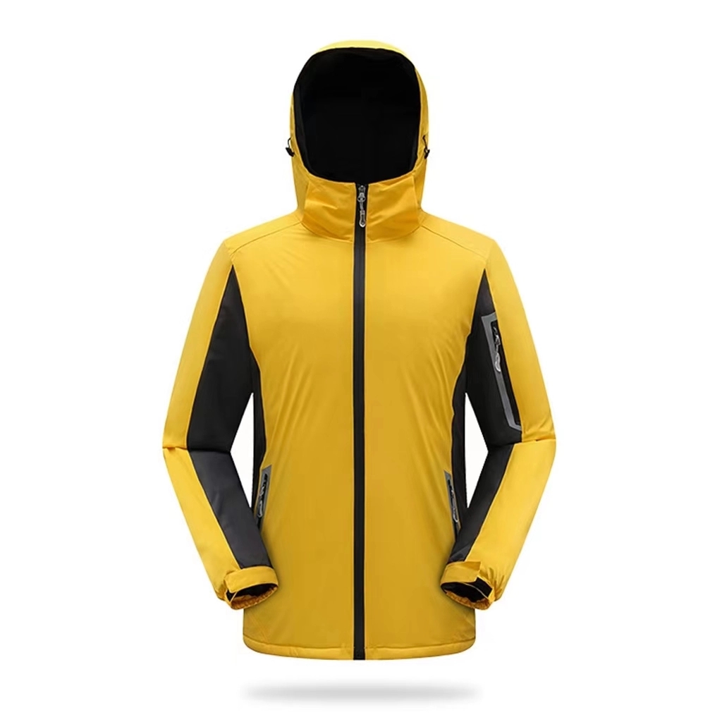 Windproof Winter Coat Outdoor Hooded Rain Jackets 8