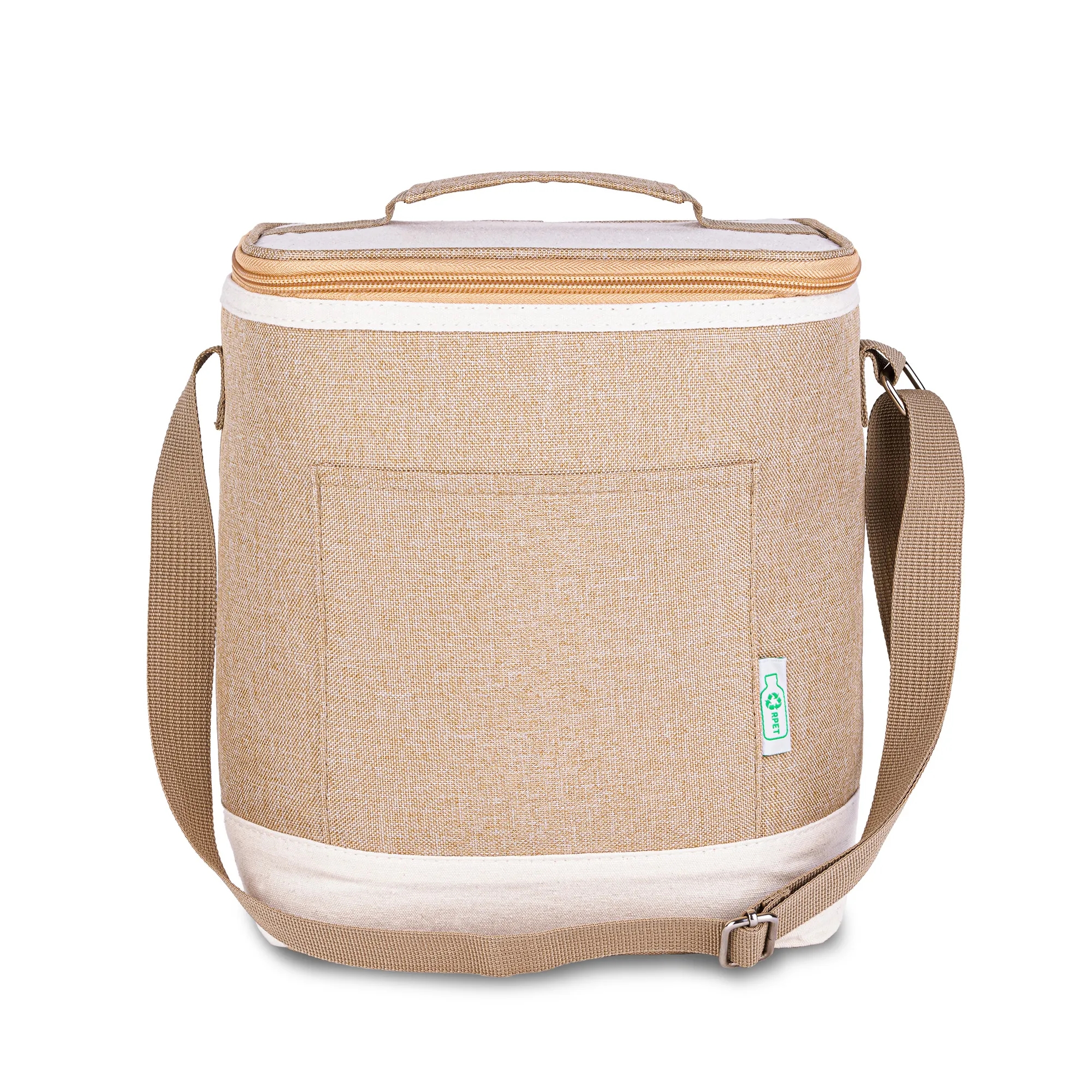 Ava RPET Lunch Bag 4.5 qt. - Khaki 4