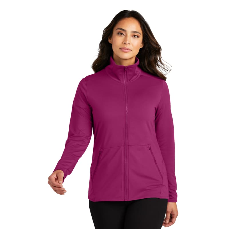 Port Authority Women's Accord Stretch Fleece Full-Zip 2