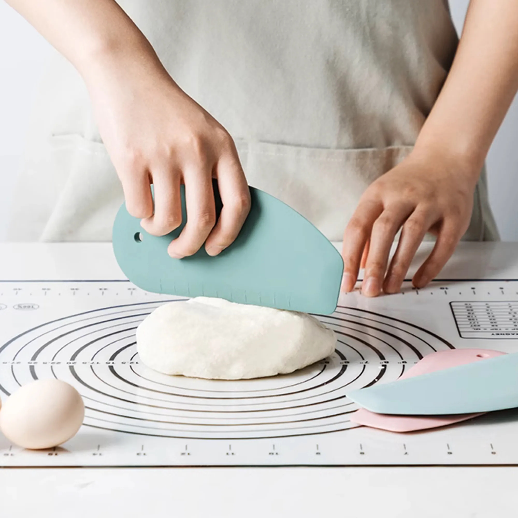 Silicone Dough Spatula Bowl Scrapers 5