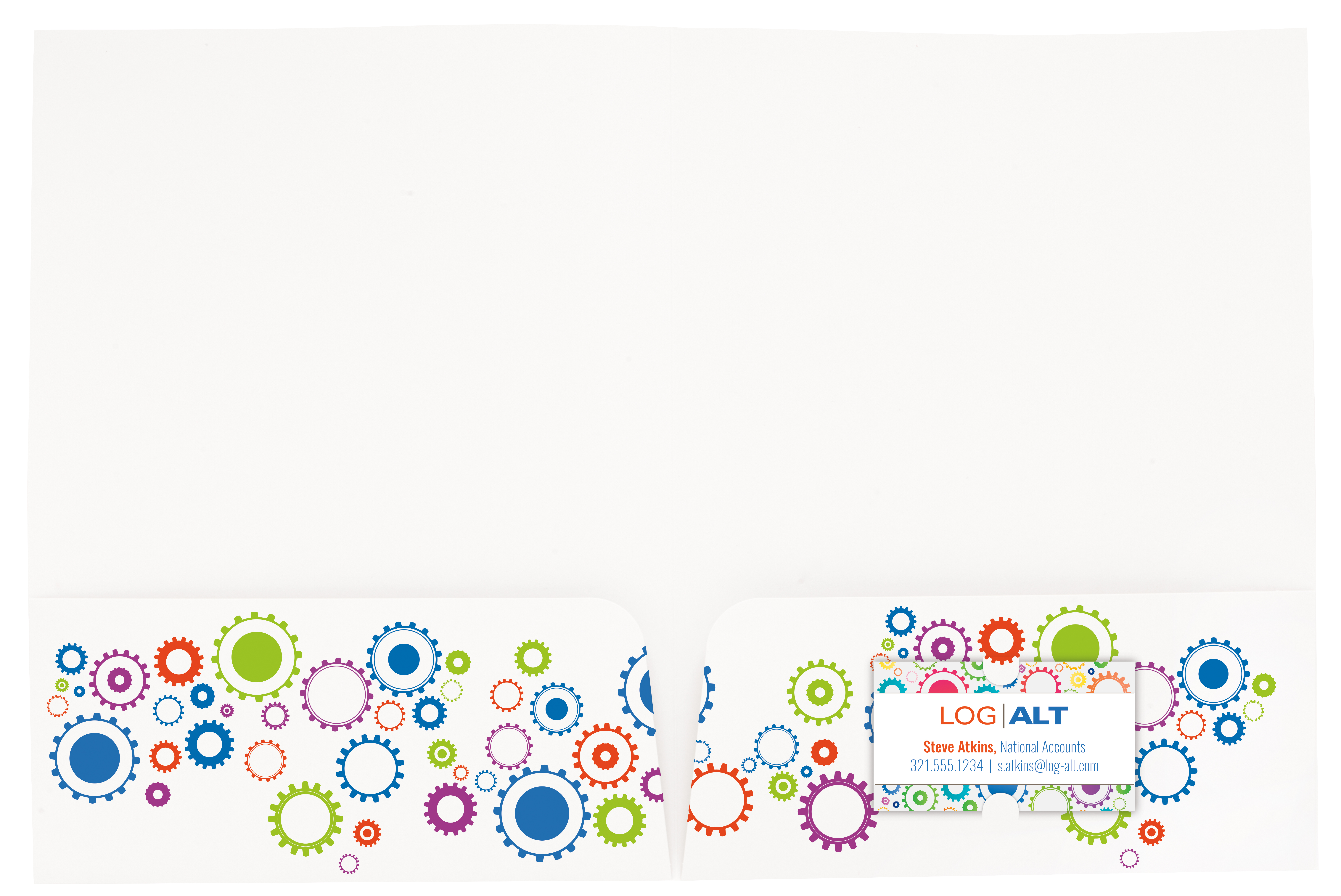 Good Value™ Full-Color Paper Folder 24