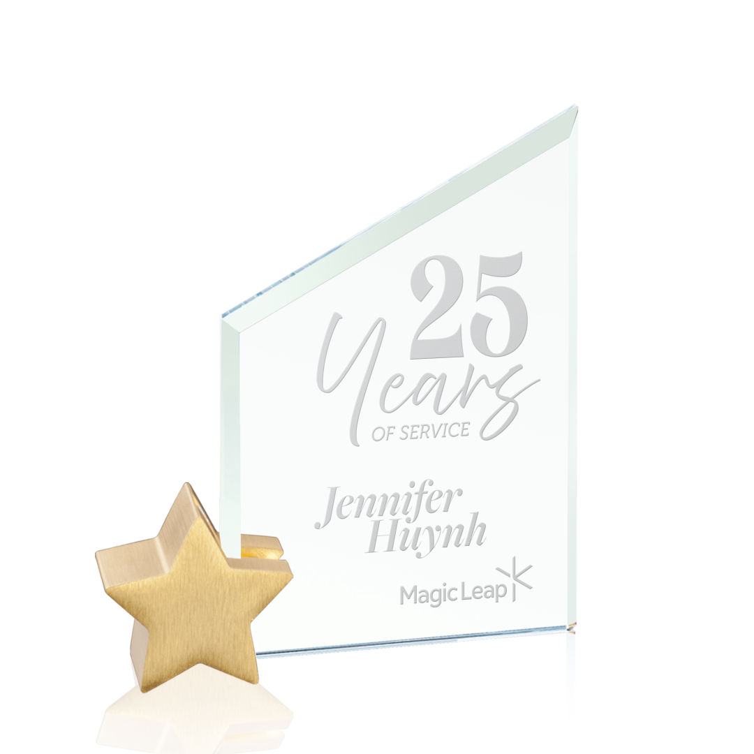 Cooper Award - Jade/Gold Star 9