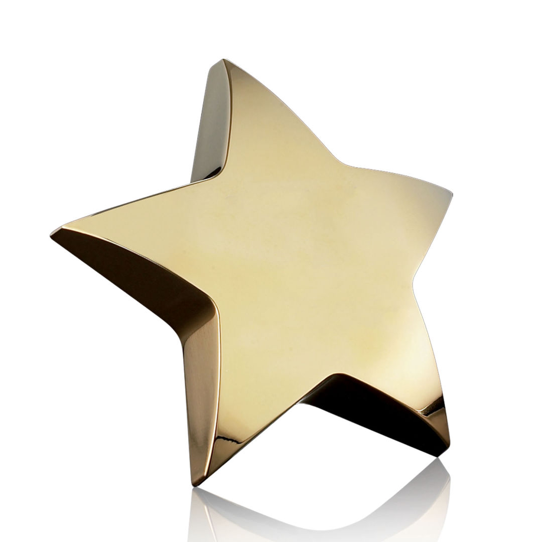 Hollister Standing Star Paperweight 10