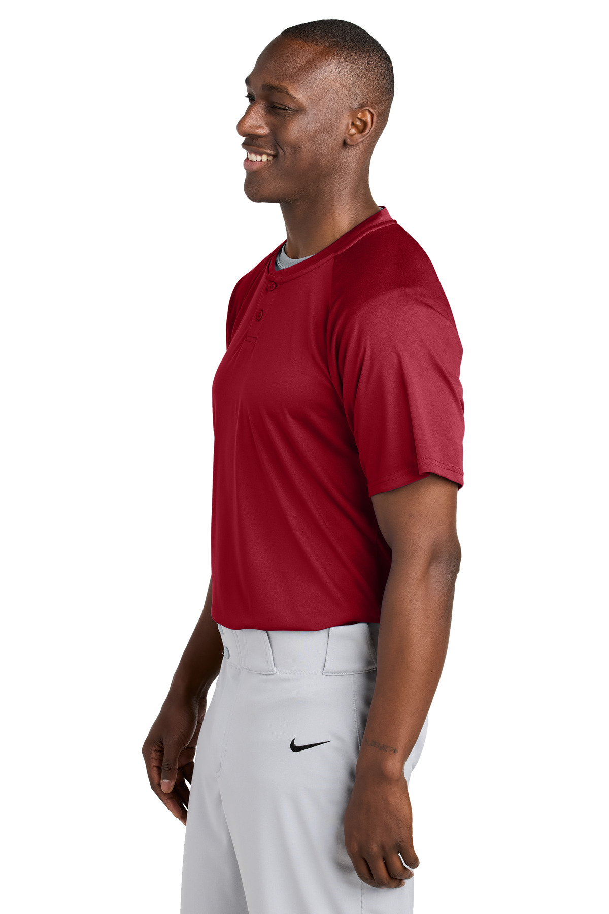 Sport-Tek PosiCharge Competitor 2-Button Henley ST359 13