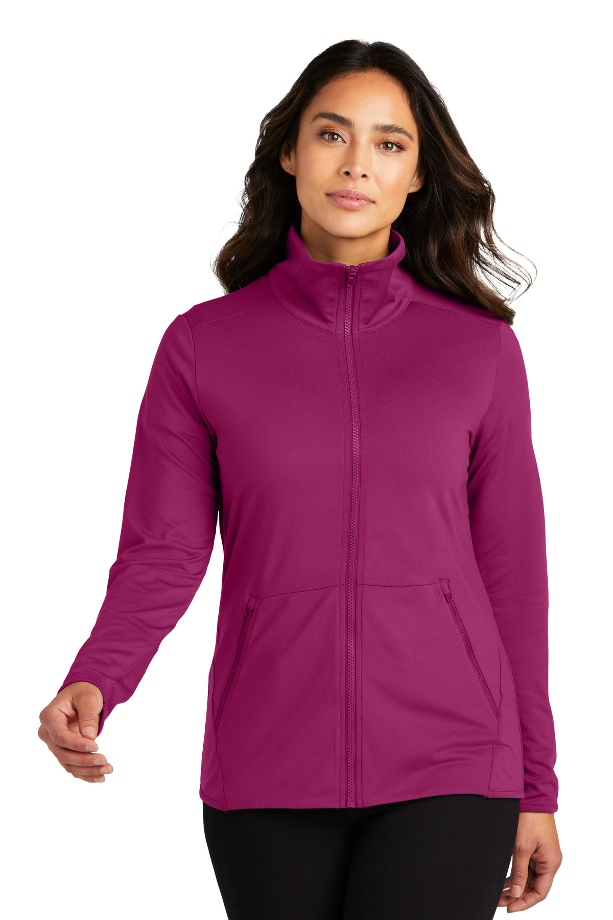 Port Authority Women's Accord Stretch Fleece Full-Zip LK595 22