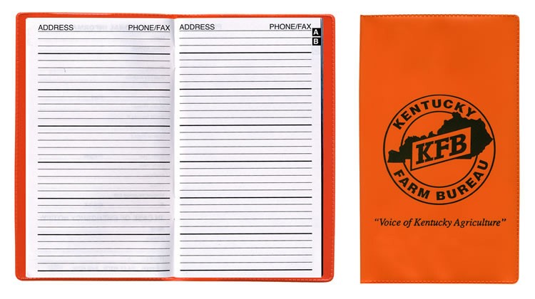 Standard Vinyl Address Book 10