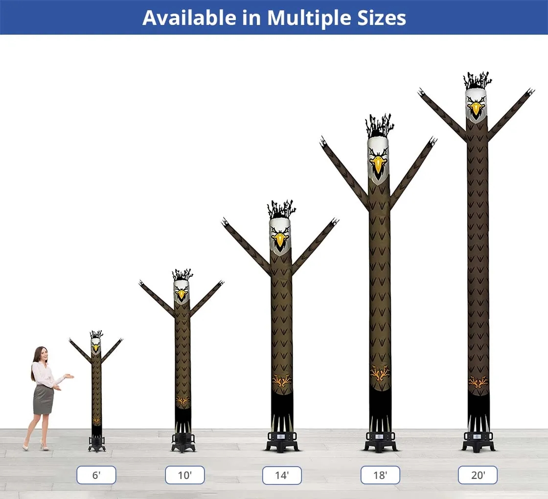 Eagle Inflatable Tube Man Mascot with Blower 8