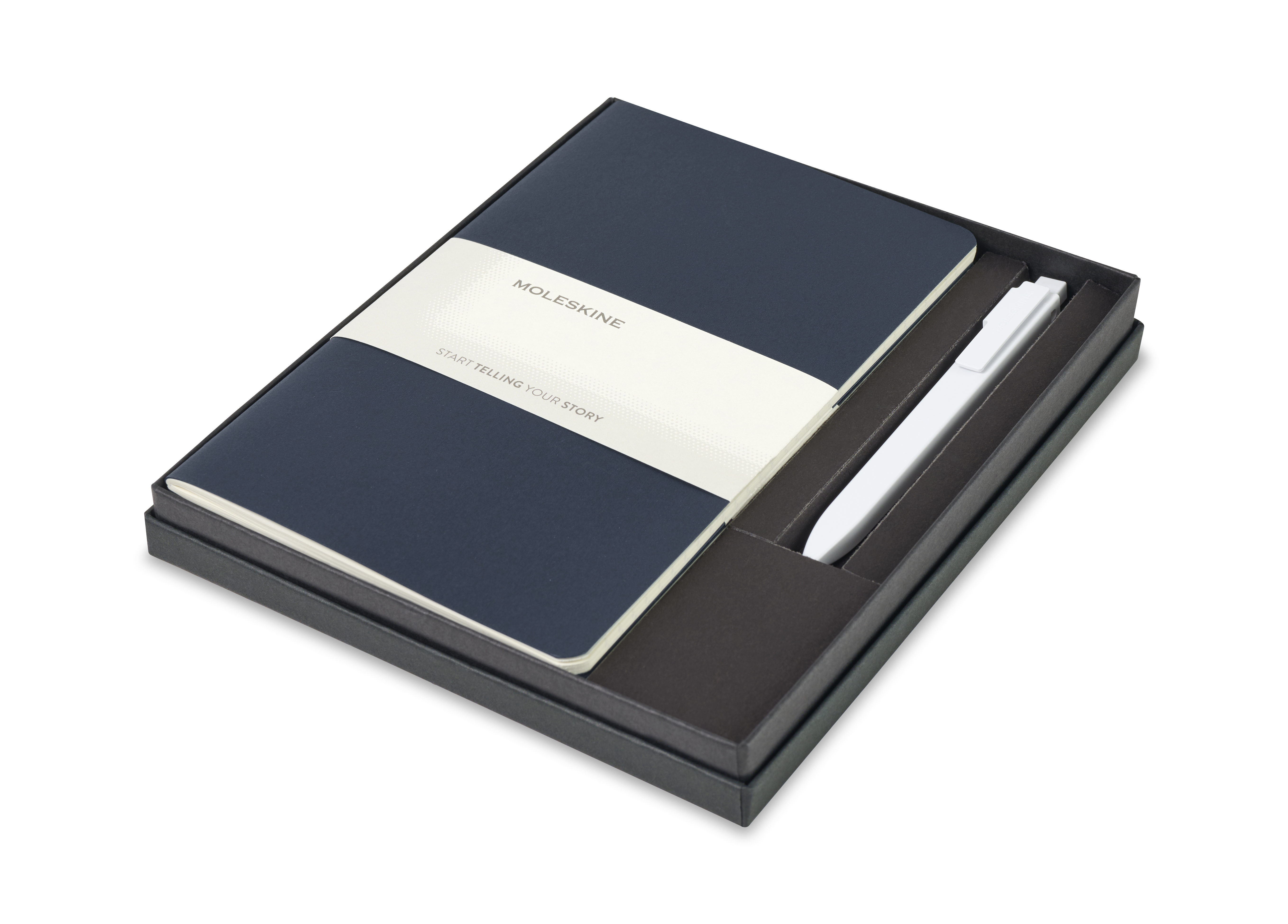 Moleskine® Large Cahier and GO Pen Gift Set 14