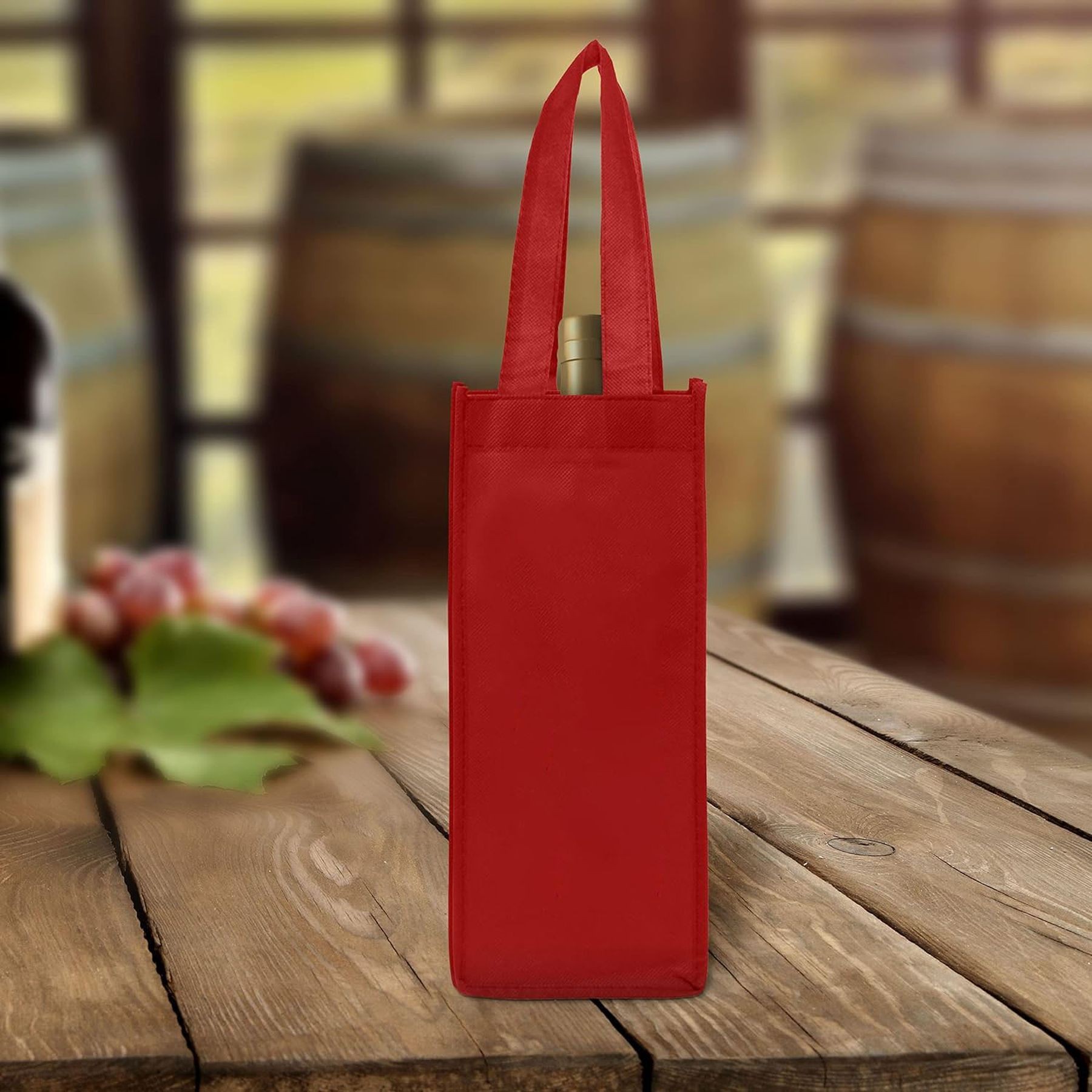Reusable Non-Woven Wine Bag With Handles 6