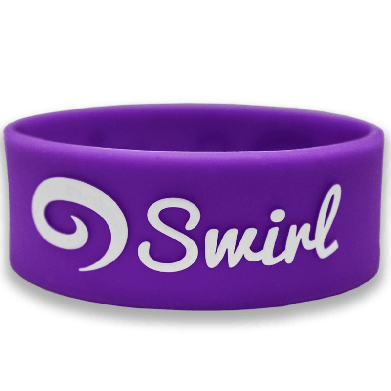 3/4 Inch Embossed Printed Wristbands 10