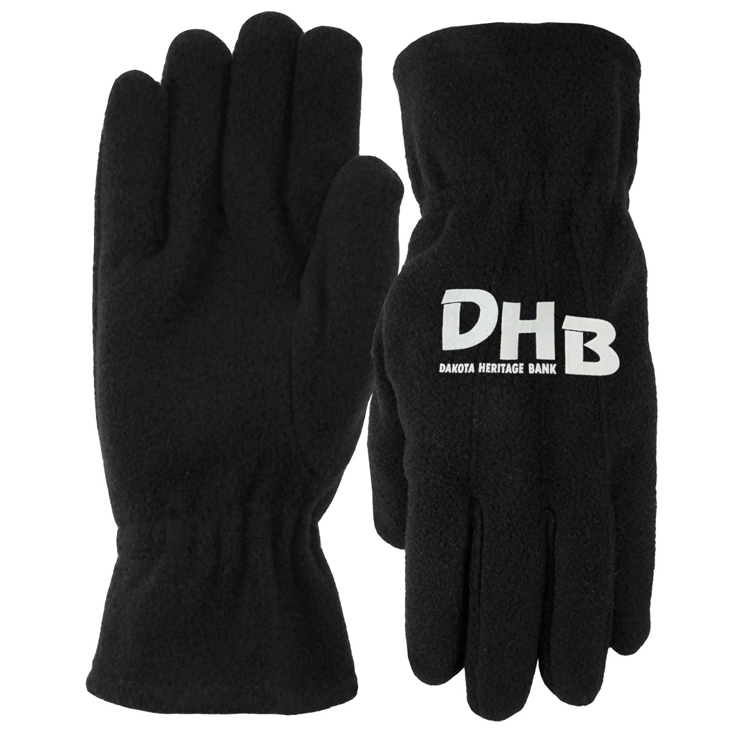 Fleece Gloves with Oversized DTF on Top of Hand 5