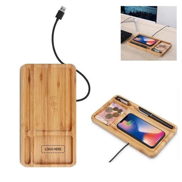 Bamboo Wireless Charging Pad 2