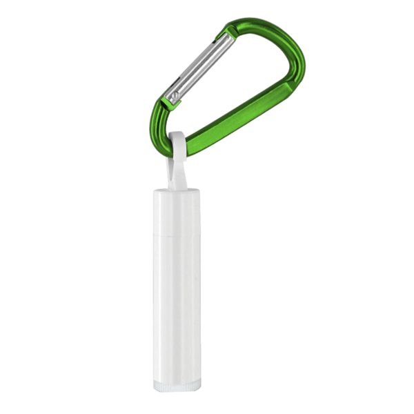 SPF 30 Soy Lip Balm with Carabiner 4