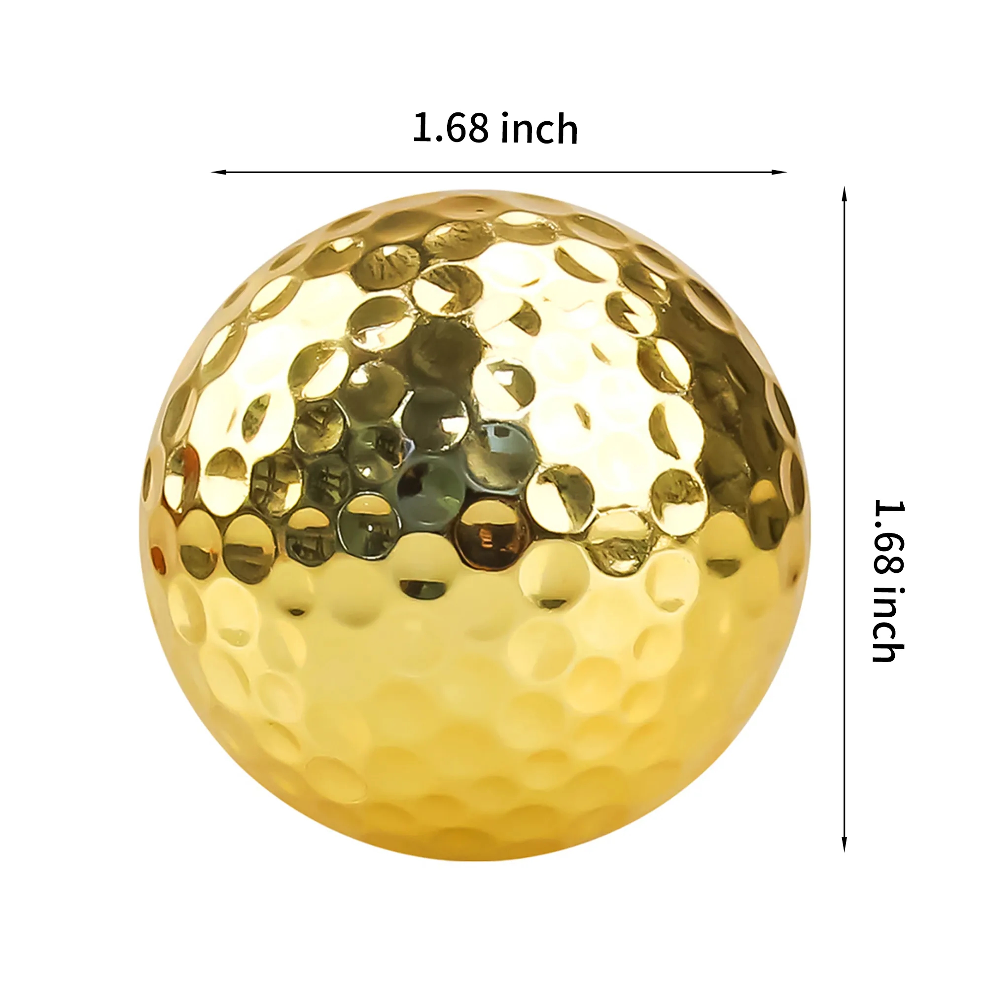 Gild Metal Golf Ball 3