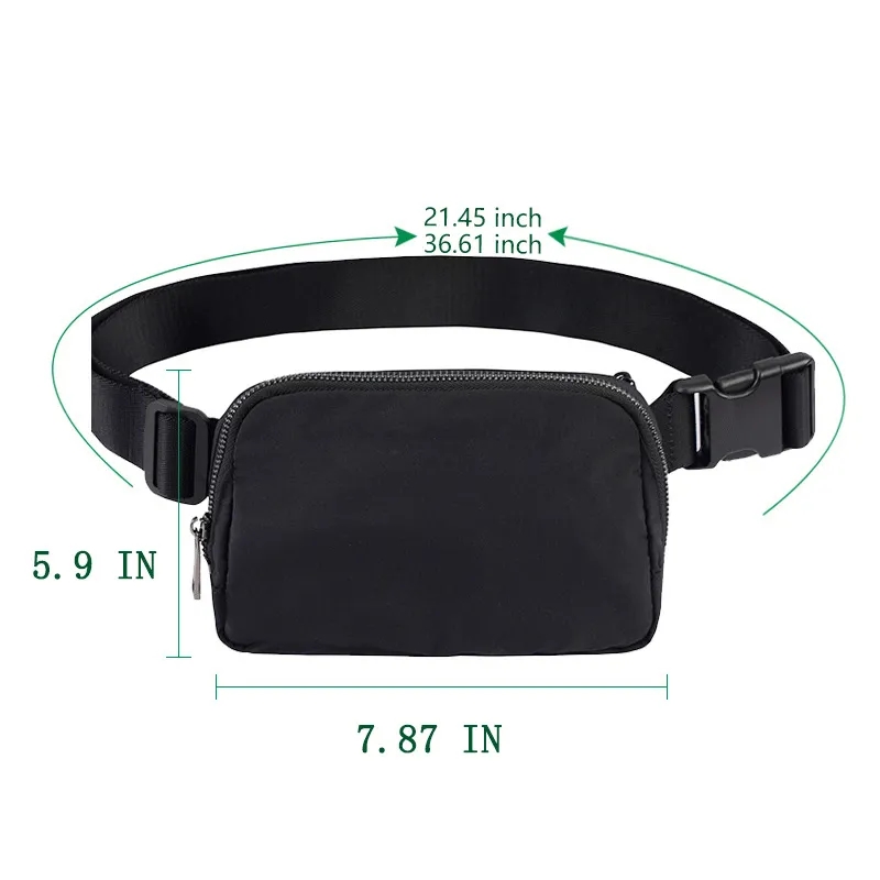 Unisex Mini Belt Bag with Adjustable Strap 3