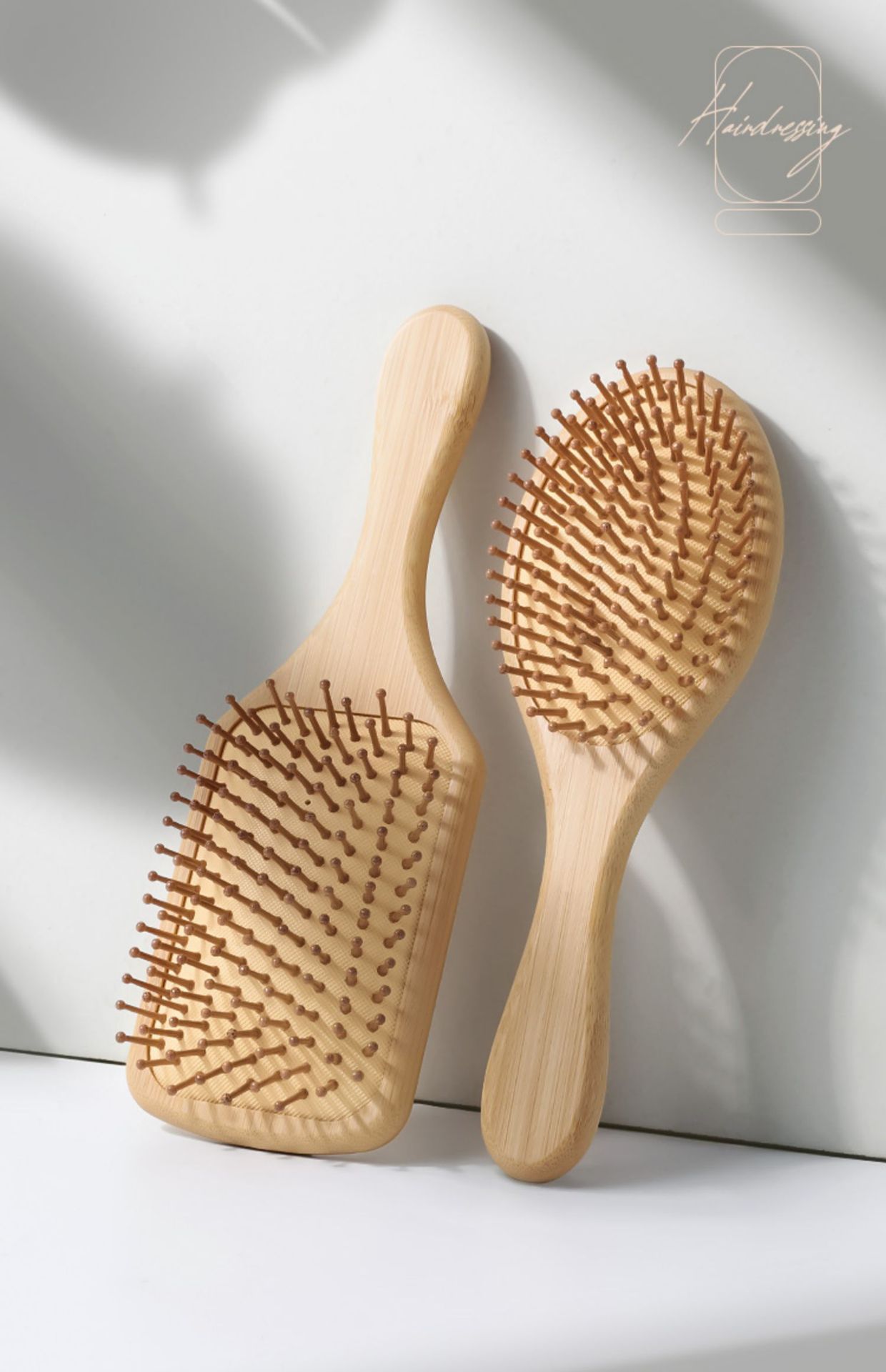 Bamboo Hair Brush for Hair Growth 1