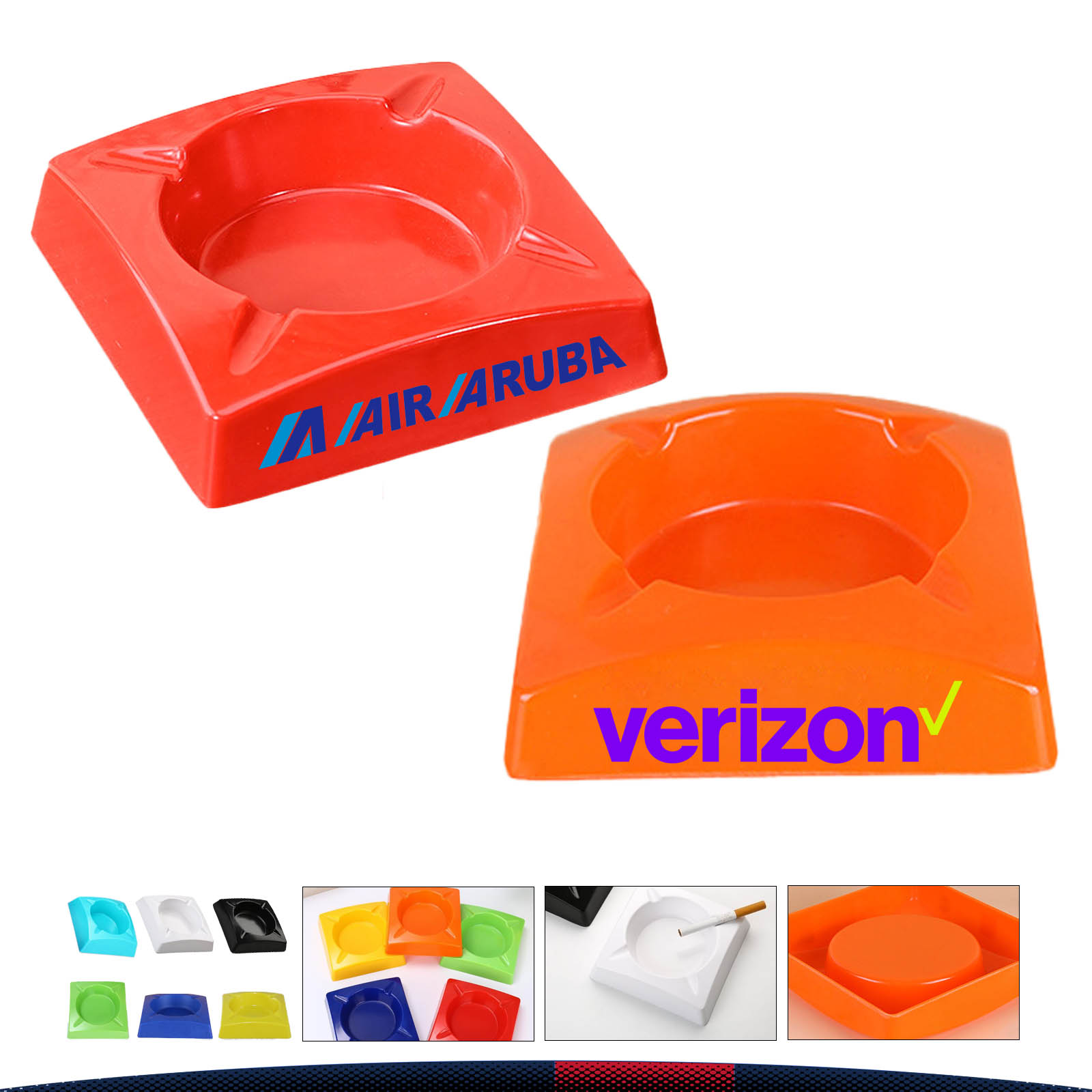 Jaki Square Ashtray 2