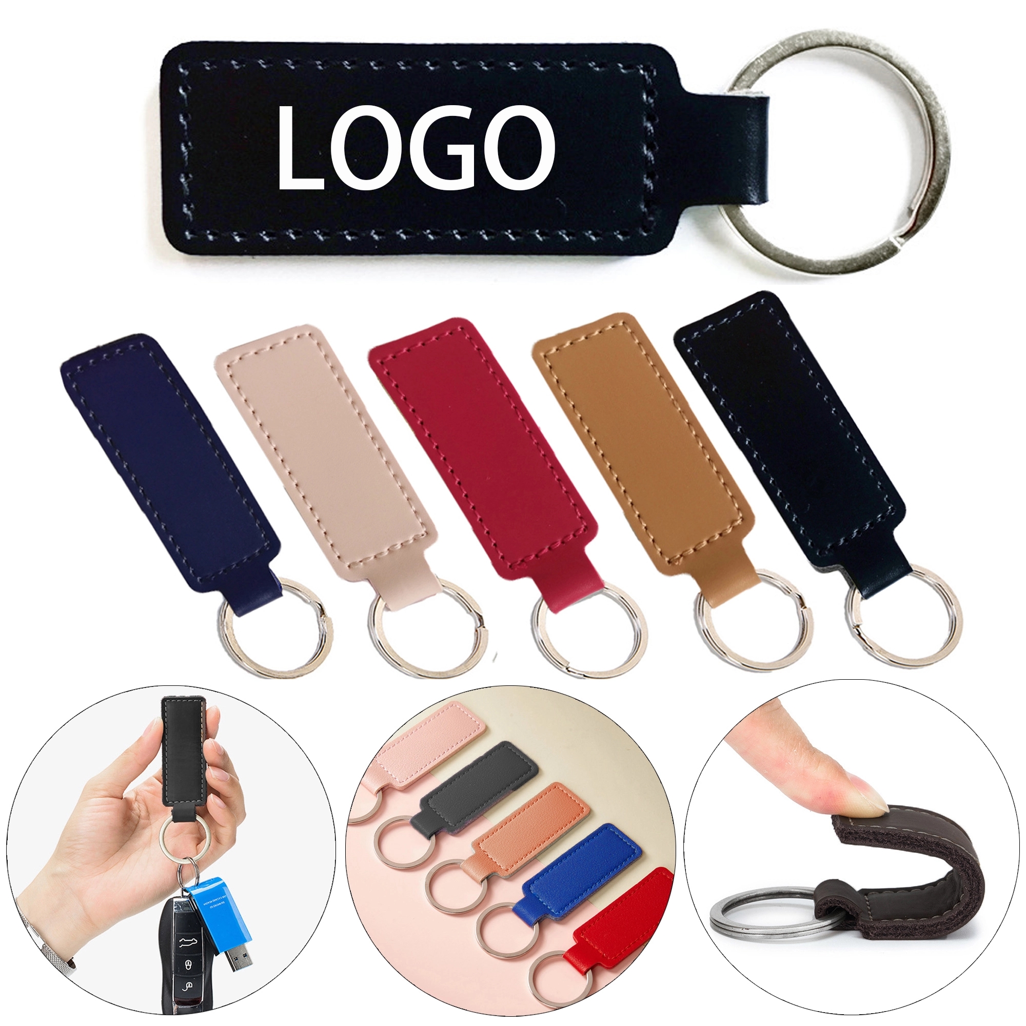 PU Leather KeyChian 3