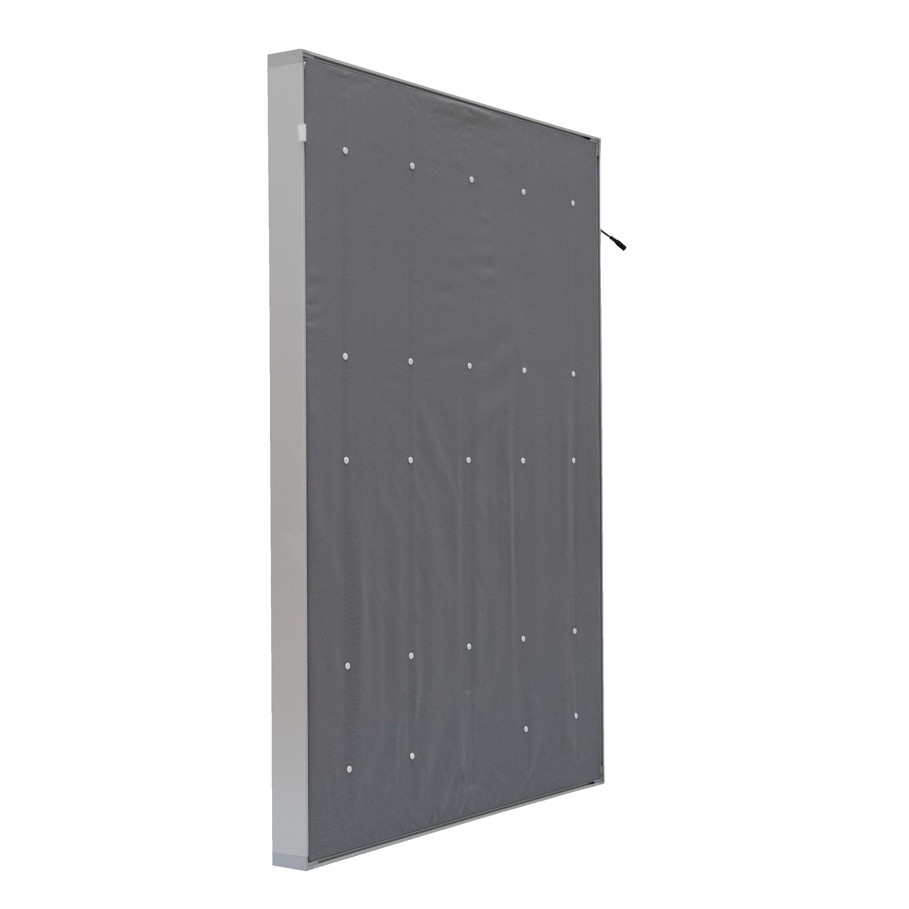 36" x 48" Standard SEG Glo Wall Mount Hardware 4