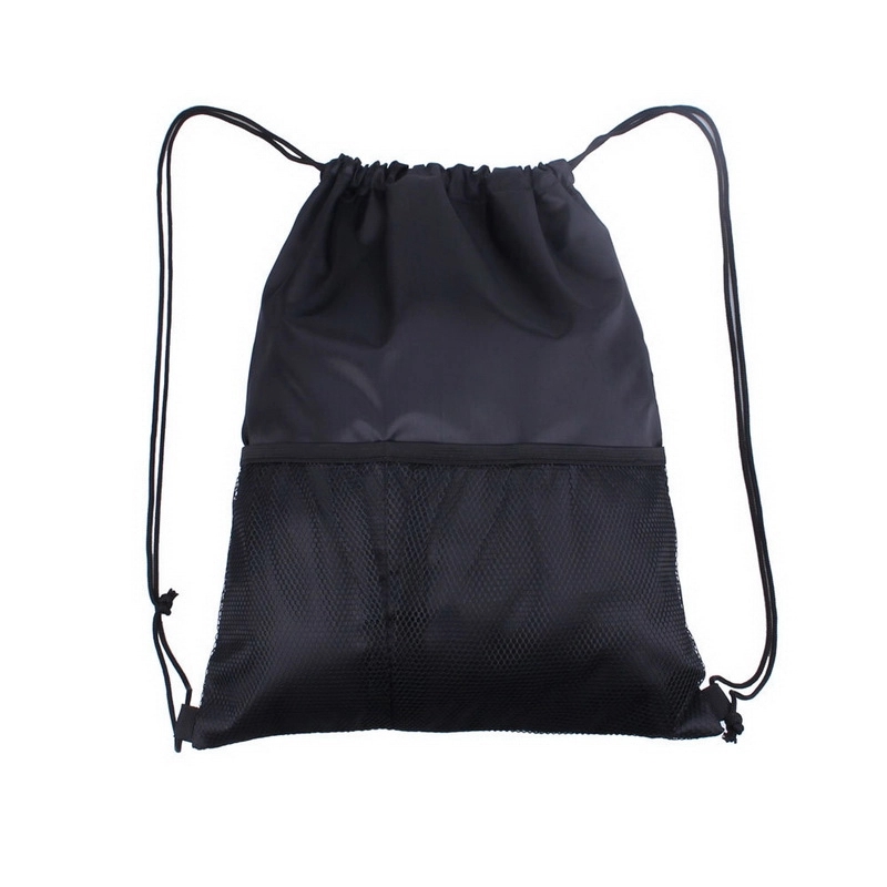 Drawstring Backpack with Mesh Pocket 5