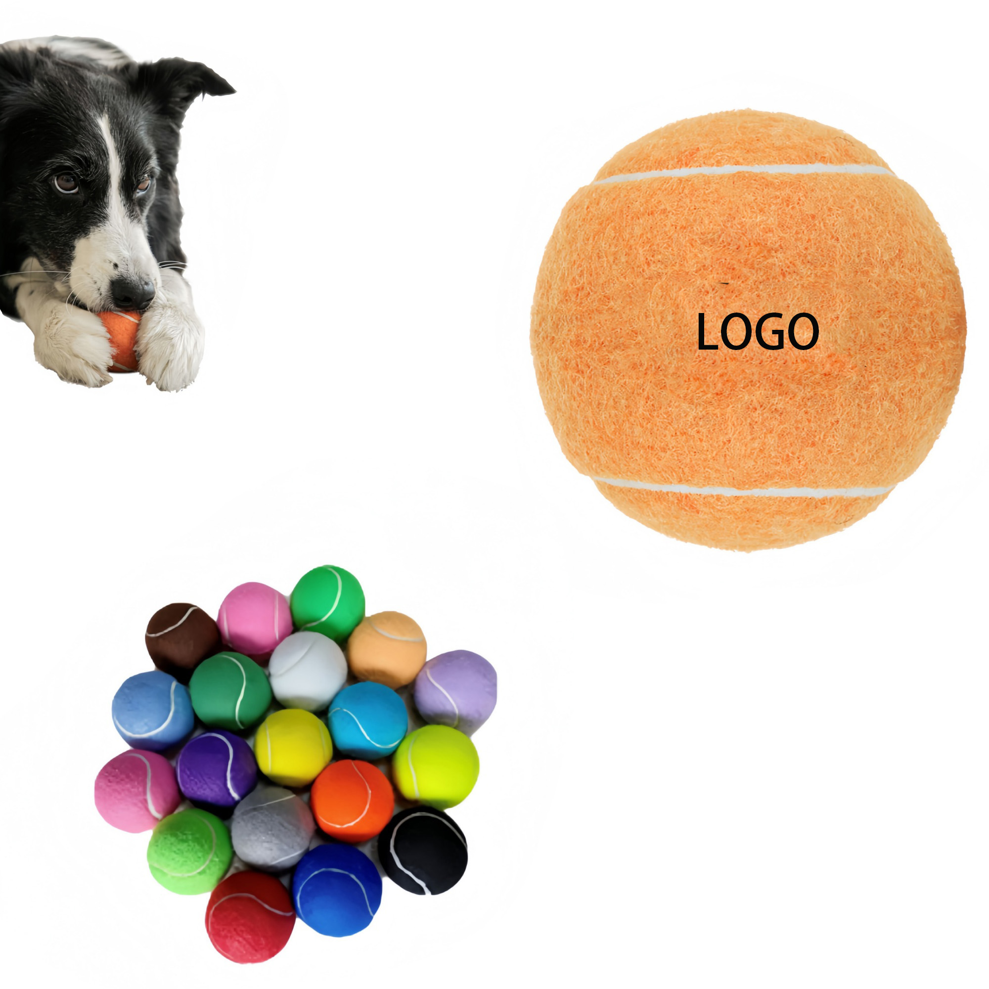 Pet Toy Tennis Ball 3