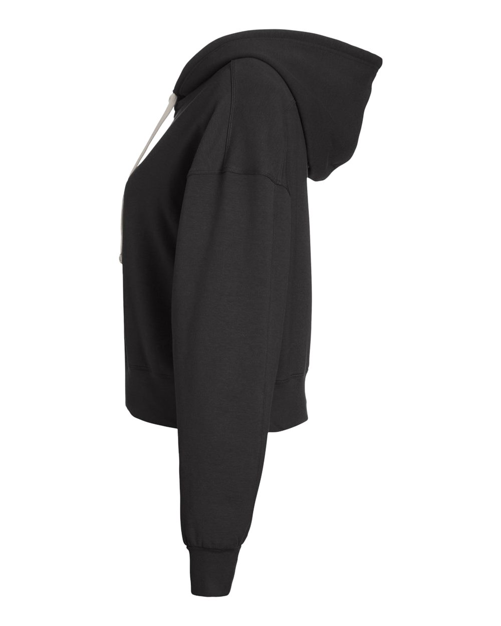 Women's Vintage Oversized Cropped Hooded Sweatshirt - PDP1725 9