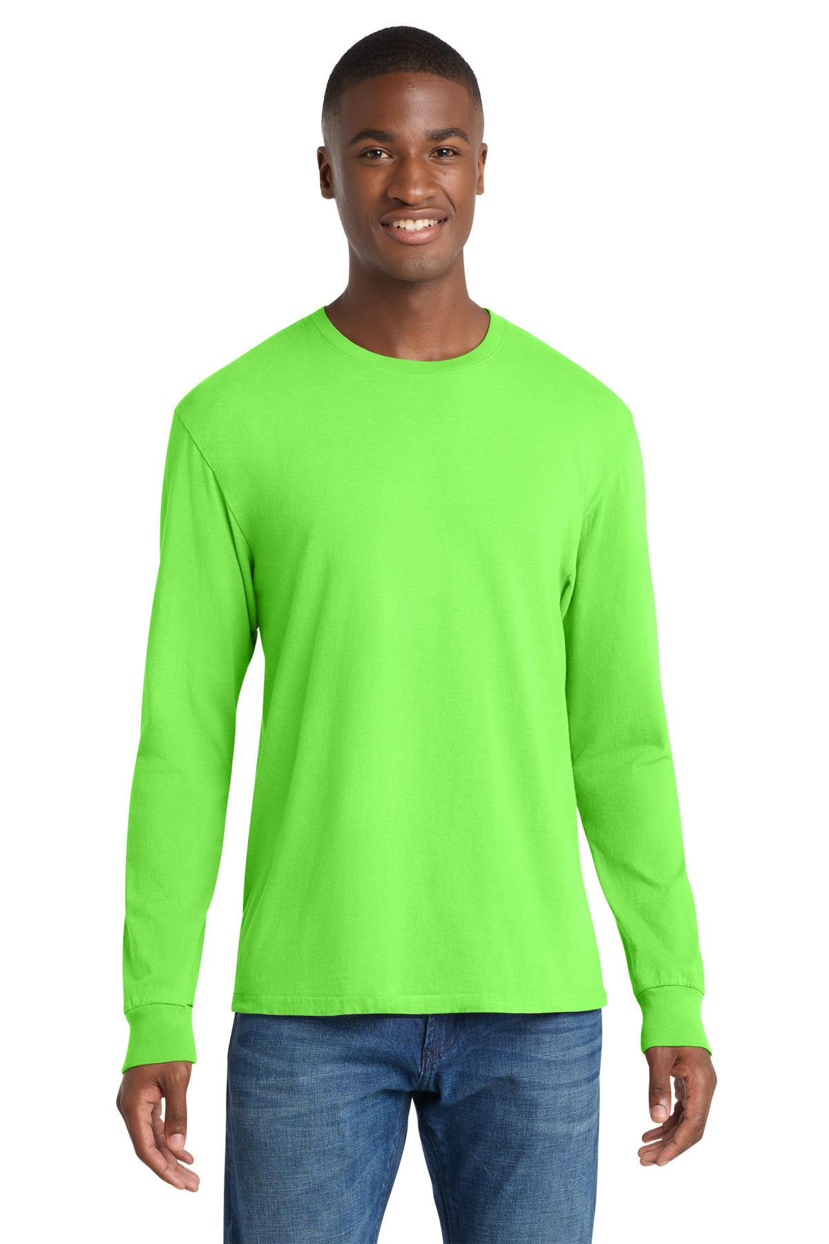 Port & Co Beach Wash Garment-Dyed Long Sleeve Tee PC099LS 123